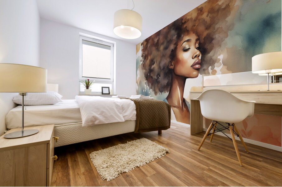 Melanin Magic  38 Mural print