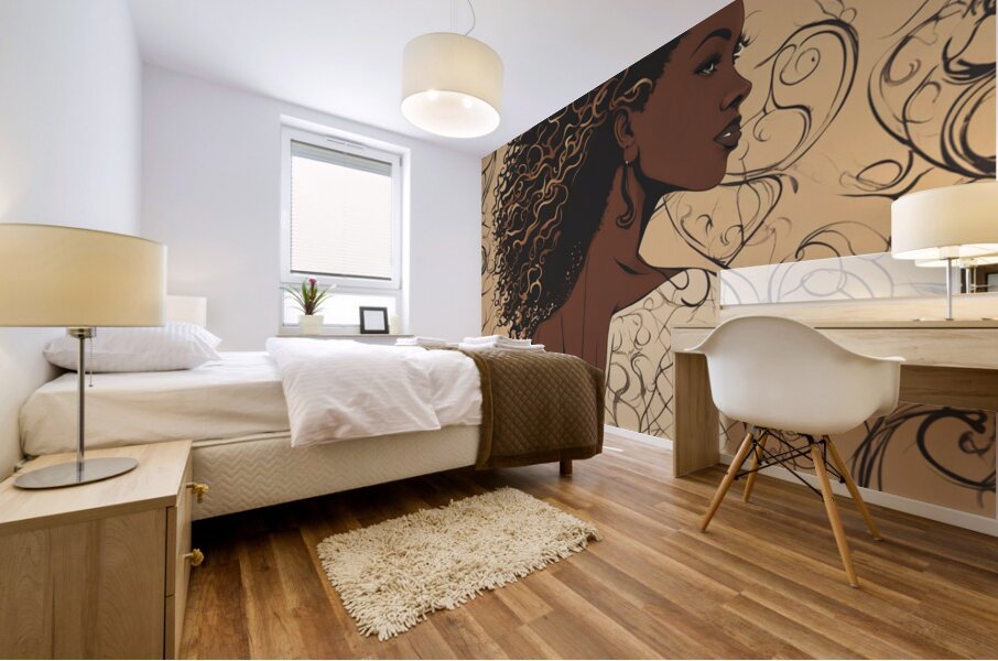 Melanin Magic  40 Mural print
