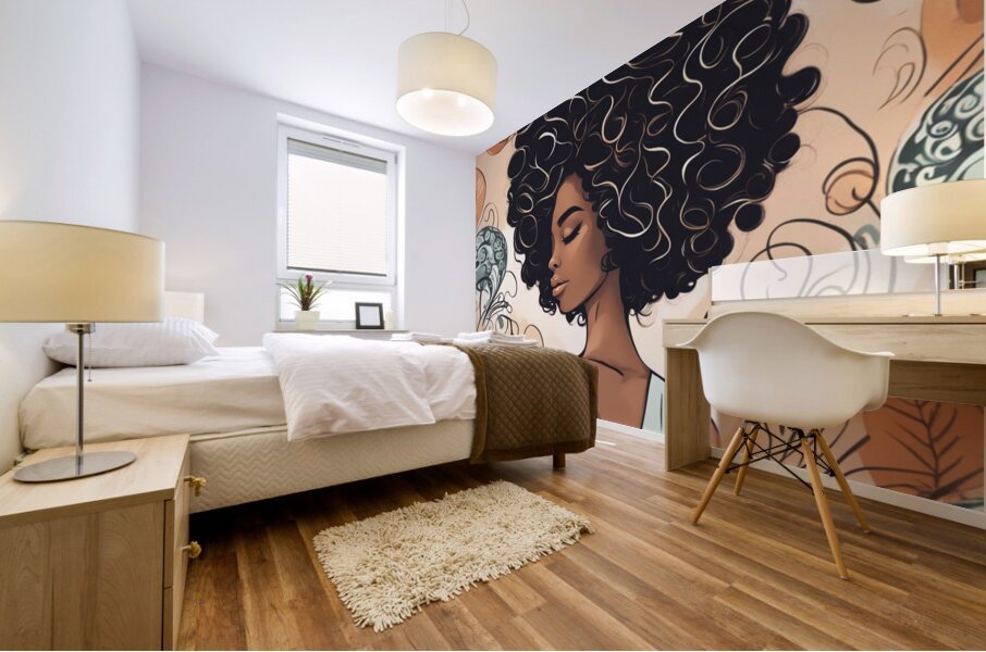 Melanin Magic  45 Mural print
