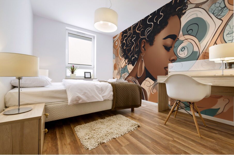 Melanin Magic  47 Mural print