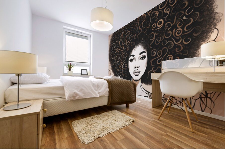 Melanin Magic  57 Mural print