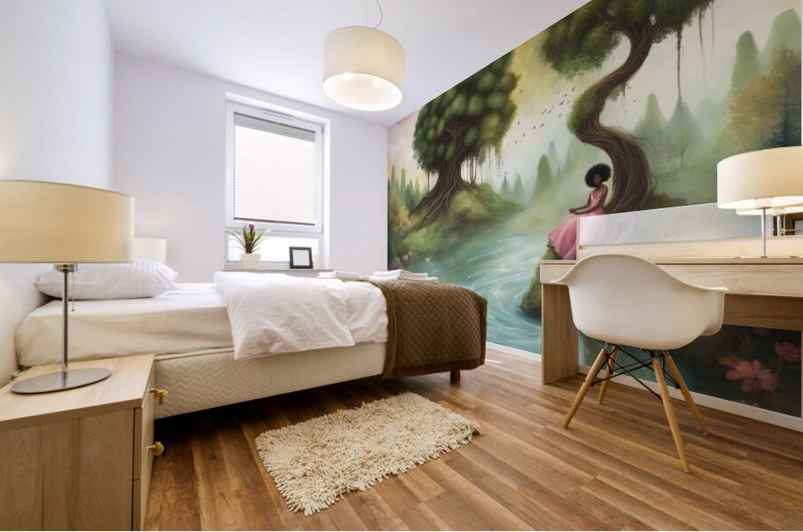 Melanin Magic  4 Mural print