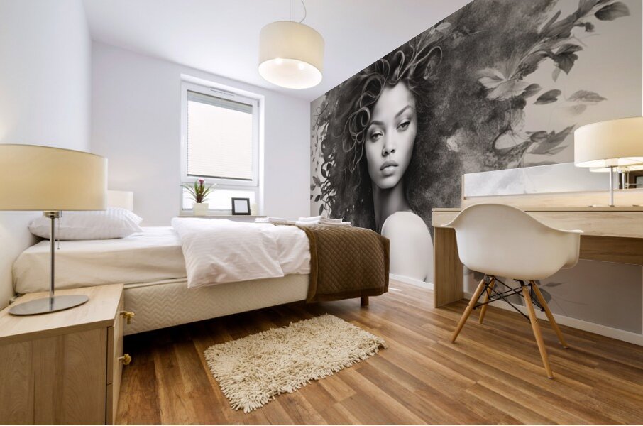 Melanin Magic  8 Mural print