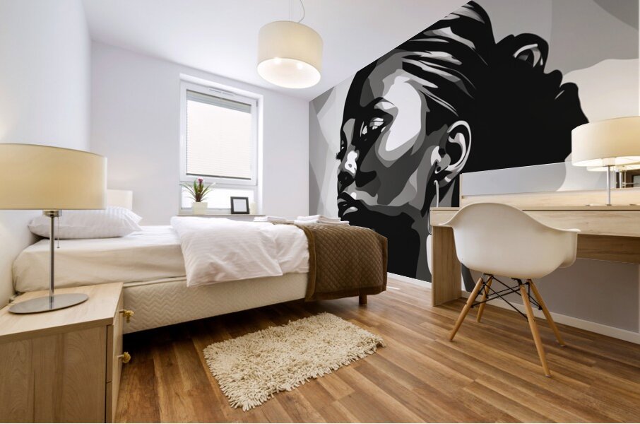 Silhouette of Strength Collection 1 - The Artful Mane 6 Mural print