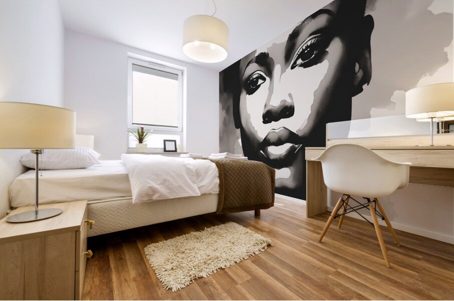 Silhouette of Strength Collection 1 - The Artful Mane 10 Mural print