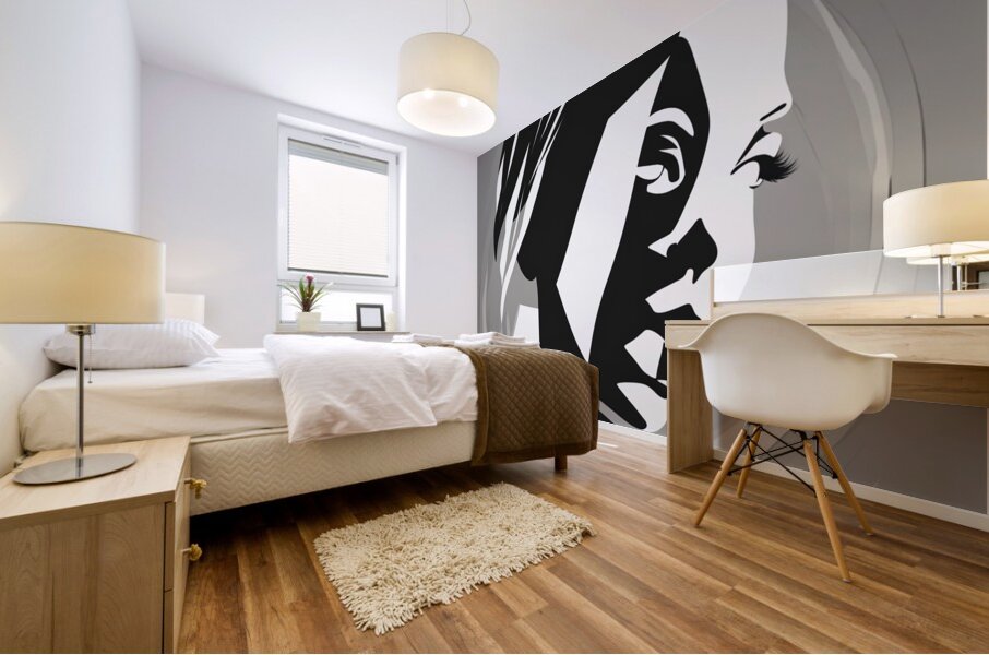 Silhouette of Strength Collection 1 - The Artful Mane 18 Mural print