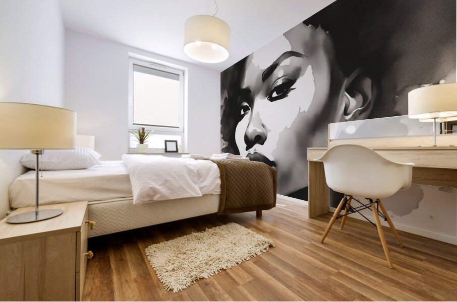 Silhouette of Strength Collection 1 - The Artful Mane 42 Mural print