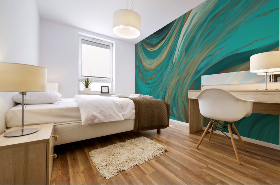 A Touch of Color 2: Celebrating Hue at The Artful Mane 16 Mural print