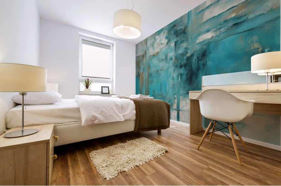 A Touch of Color 2: Celebrating Hue at The Artful Mane 24 Mural print