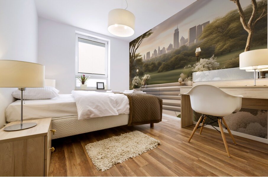 A Touch of Color 2: Celebrating Hue at The Artful Mane 25 Mural print