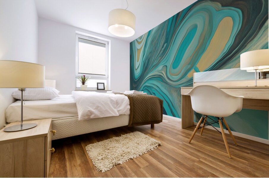 A Touch of Color 2: Celebrating Hue at The Artful Mane 37 Mural print