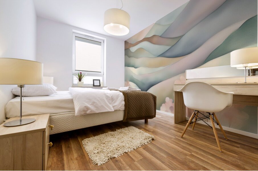 A Touch of Color 2: Celebrating Hue at The Artful Mane 38 Mural print