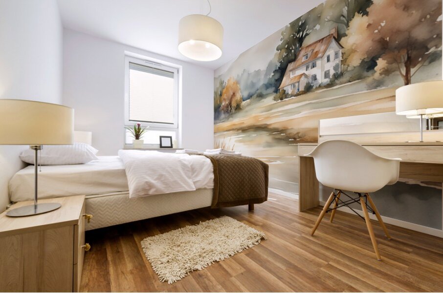 A Touch of Color 2: Celebrating Hue at The Artful Mane 43 Mural print