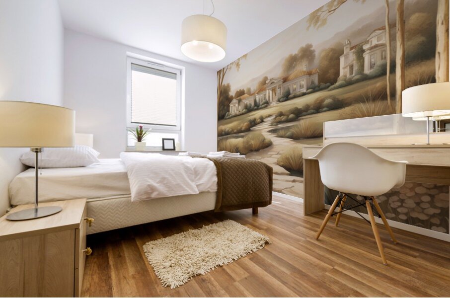 A Touch of Color 2: Celebrating Hue at The Artful Mane 44 Mural print