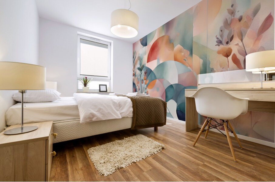 A Touch of Color 2: Celebrating Hue at The Artful Mane 58 Mural print