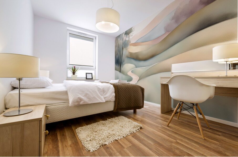 A Touch of Color 2: Celebrating Hue at The Artful Mane 71 Mural print