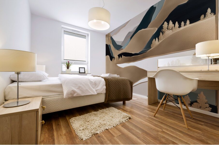 A Touch of Color 2: Celebrating Hue at The Artful Mane 74 Mural print