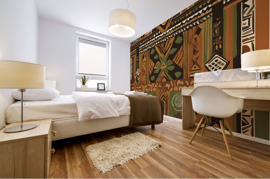 Roots Reimagined 4 Mural print