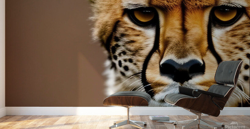 Before the Chase. Cheetah. Wall Murals