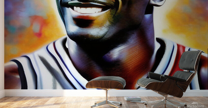 Michael Jordan  - The G.O.A.T | The Icon Wall Murals