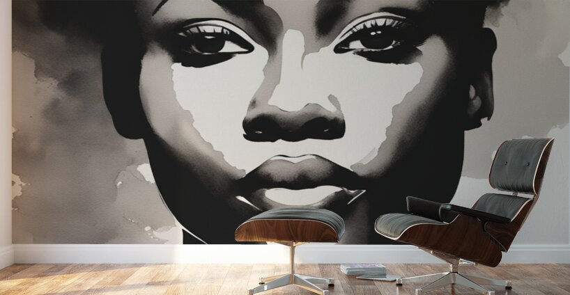 Silhouette of Strength Collection 1 - The Artful Mane 10 Wall Murals