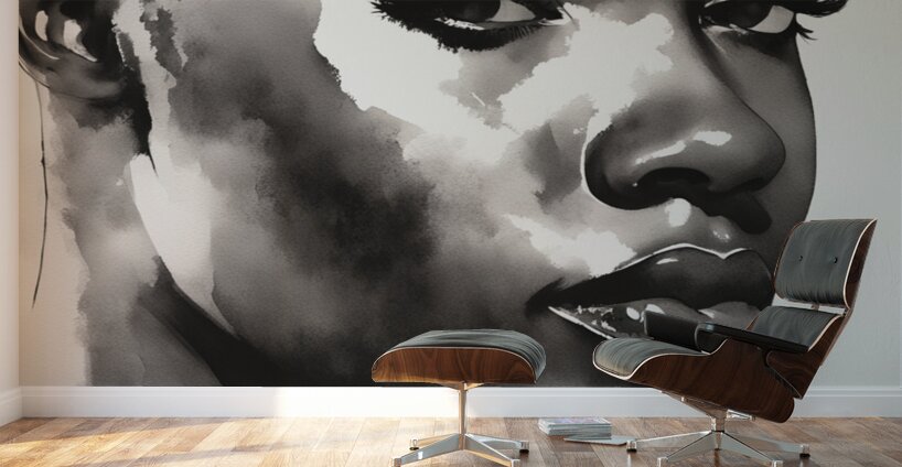 Silhouette of Strength Collection 1 - The Artful Mane 14 Wall Murals