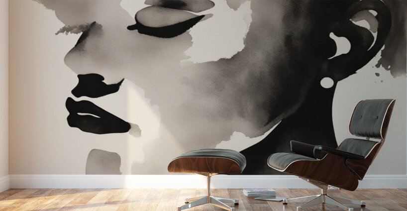 Silhouette of Strength Collection 1 - The Artful Mane 37 Wall Murals