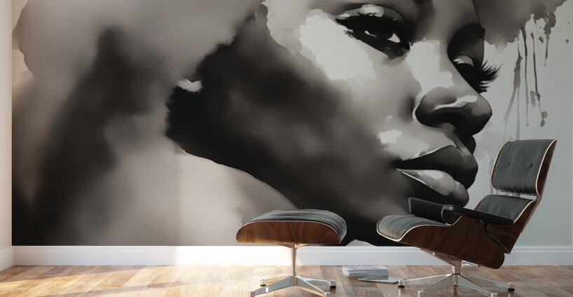 Silhouette of Strength Collection 1 - The Artful Mane 53 Wall Murals