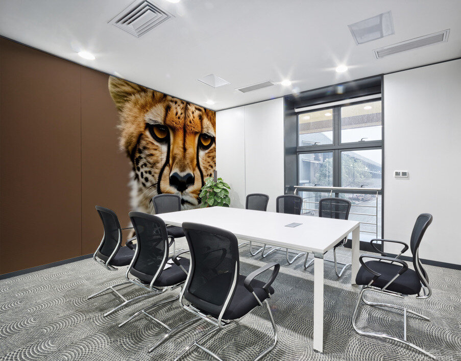 Before the Chase. Cheetah. Wall Printing