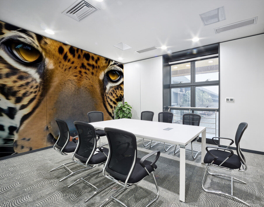 Tiger Eyes  Wall Printing