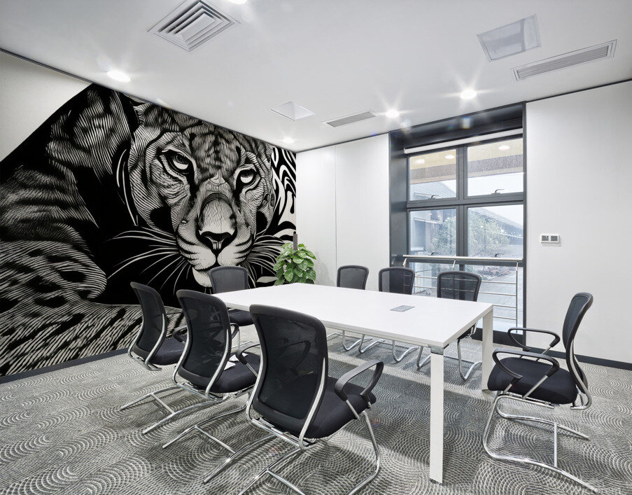 Comfort Zone.  Wall Printing