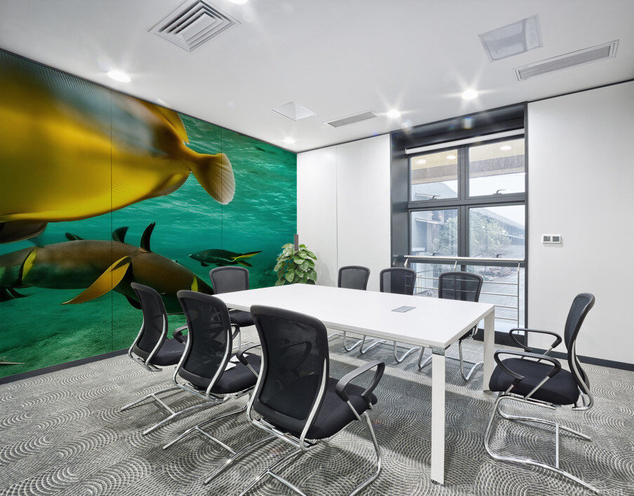 The Tail End. Wall Printing