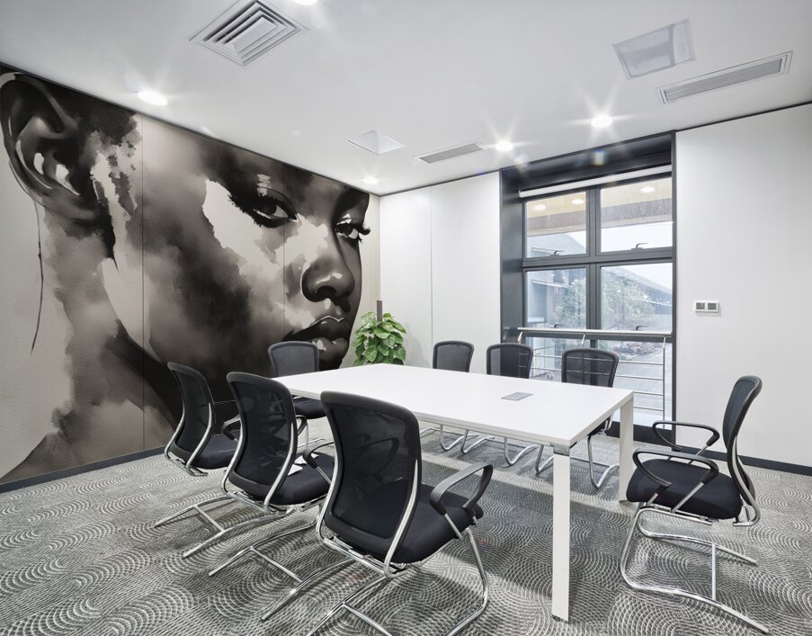 Silhouette of Strength Collection 1 - The Artful Mane 14 Wall Printing