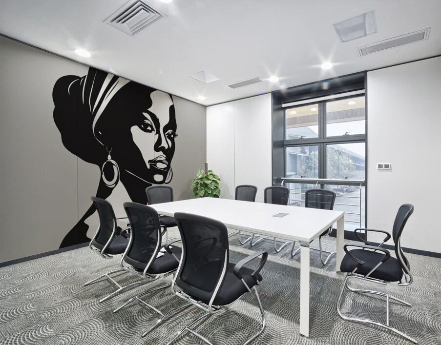 Silhouette of Strength Collection 1 - The Artful Mane 15 Wall Printing