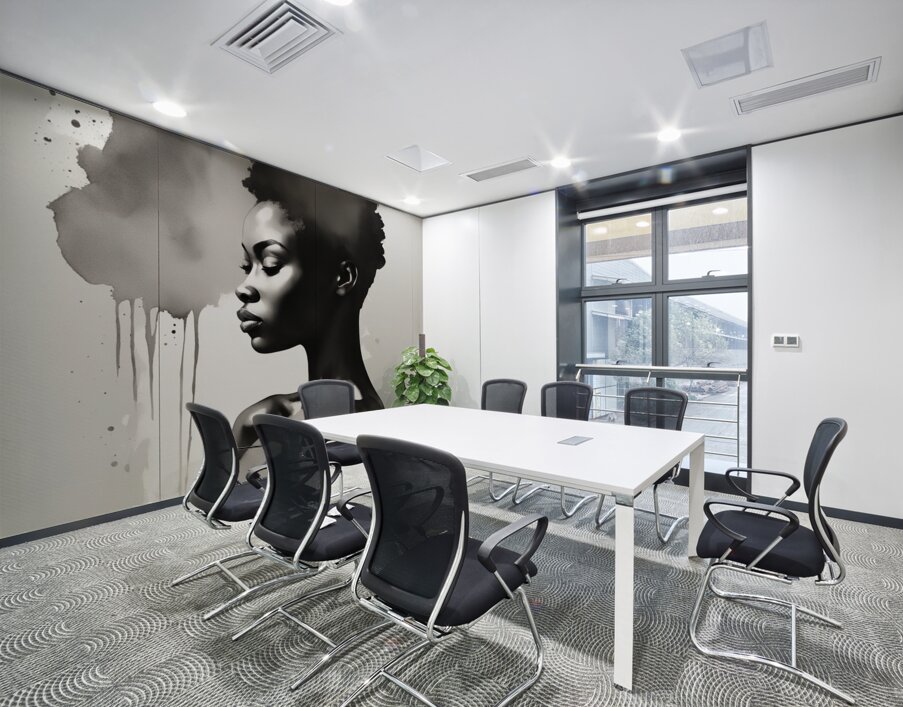 Silhouette of Strength Collection 1 - The Artful Mane 27 Wall Printing