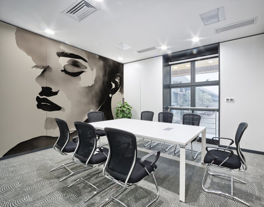 Silhouette of Strength Collection 1 - The Artful Mane 37 Wall Printing