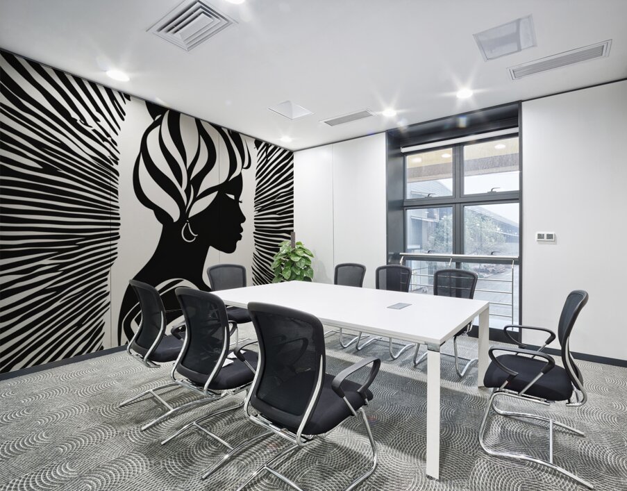 Silhouette of Strength Collection 1 - The Artful Mane 39 Wall Printing