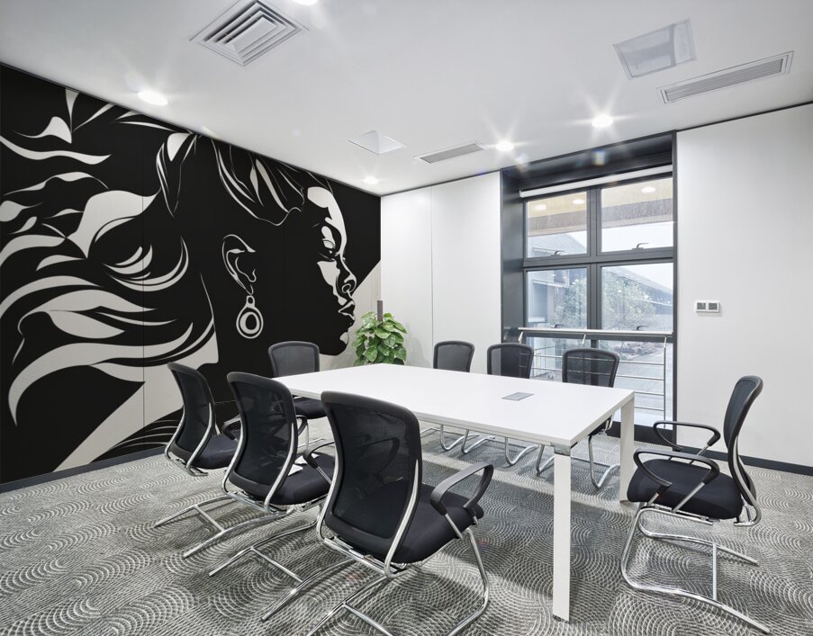 Silhouette of Strength Collection 1 - The Artful Mane 46 Wall Printing