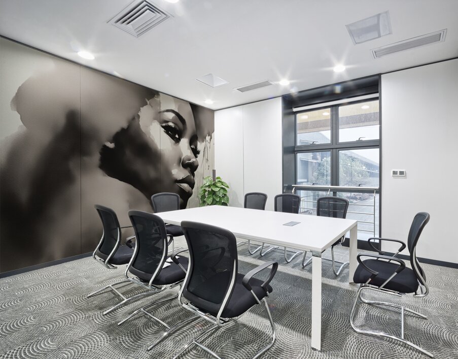 Silhouette of Strength Collection 1 - The Artful Mane 53 Wall Printing