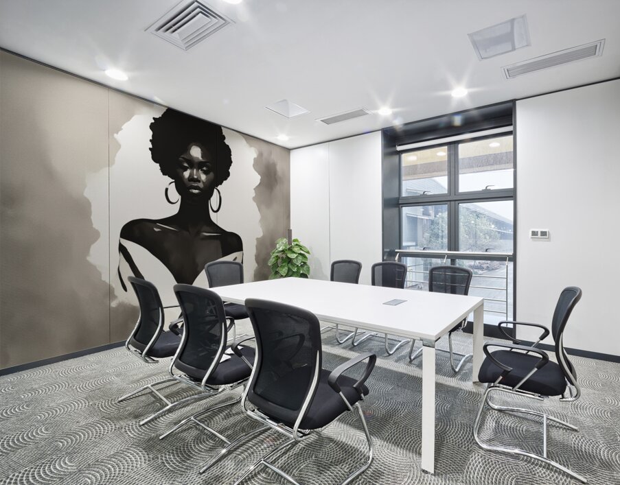 Silhouette of Strength Collection 1 - The Artful Mane 56 Wall Printing