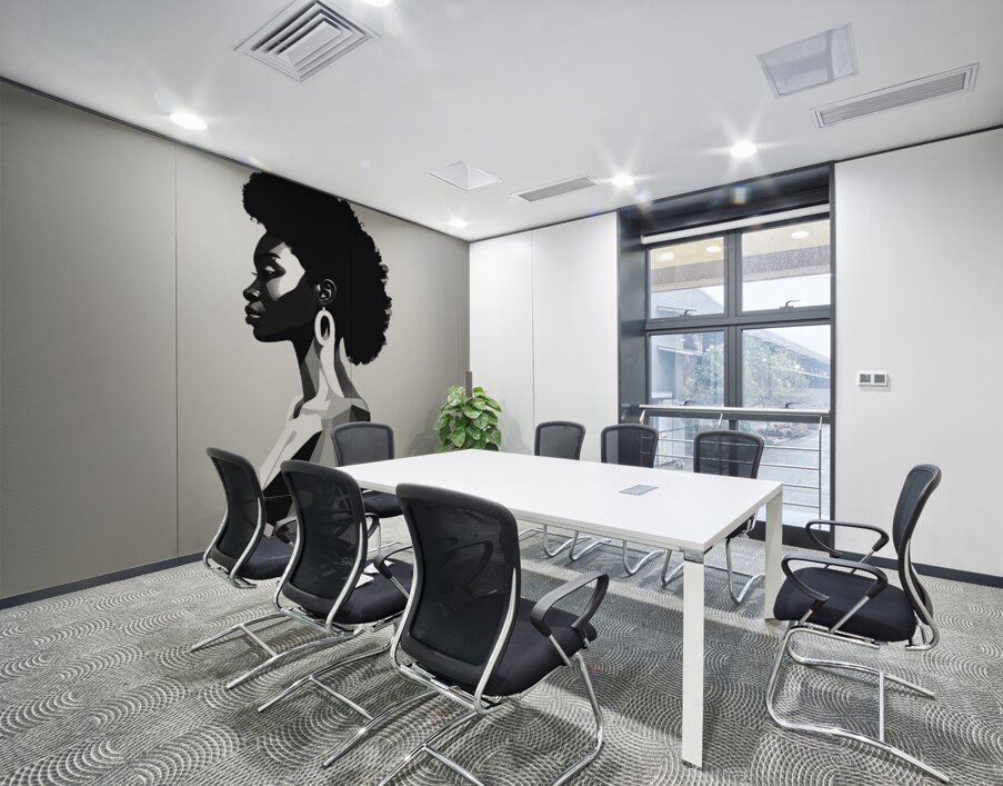 Silhouette of Strength Collection 1 - The Artful Mane 59 Wall Printing