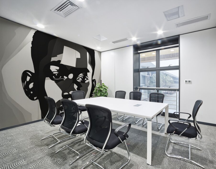 Silhouette of Strength Collection 1 - The Artful Mane 66 Wall Printing