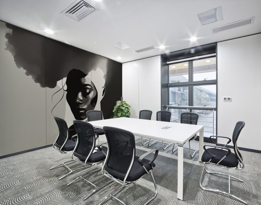 Silhouette of Strength Collection 2 - The Artful Mane 11 Wall Printing