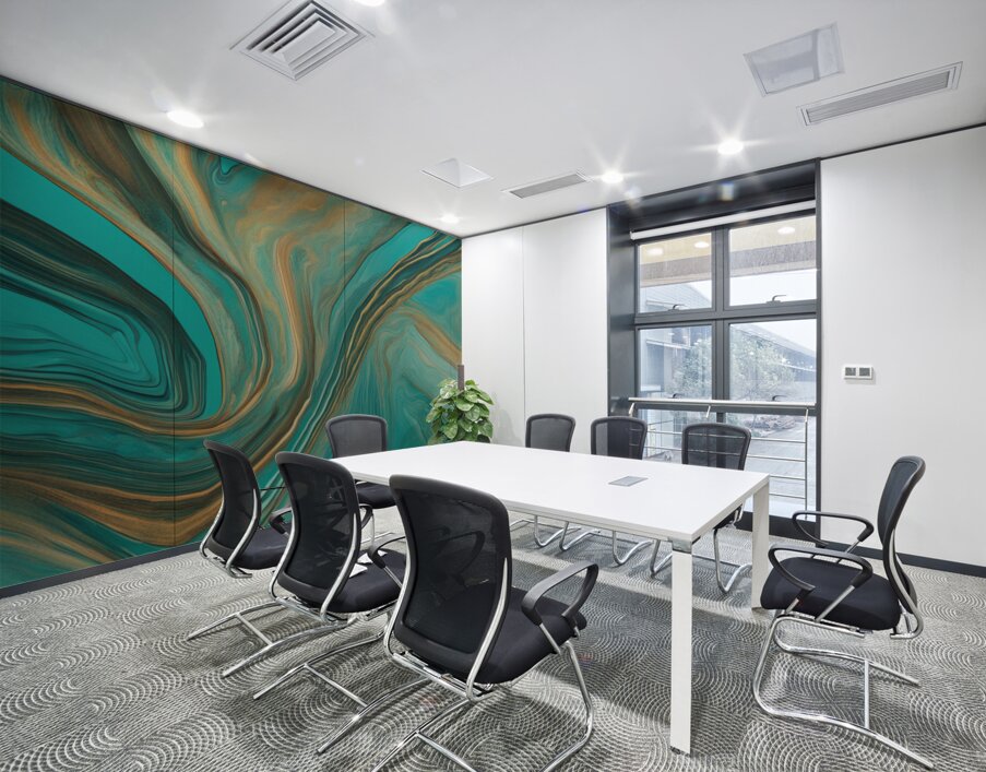 A Touch of Color: Celebrating Hue at The Artful Mane 4 Wall Printing