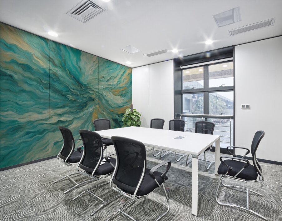 A Touch of Color: Celebrating Hue at The Artful Mane 11 Wall Printing