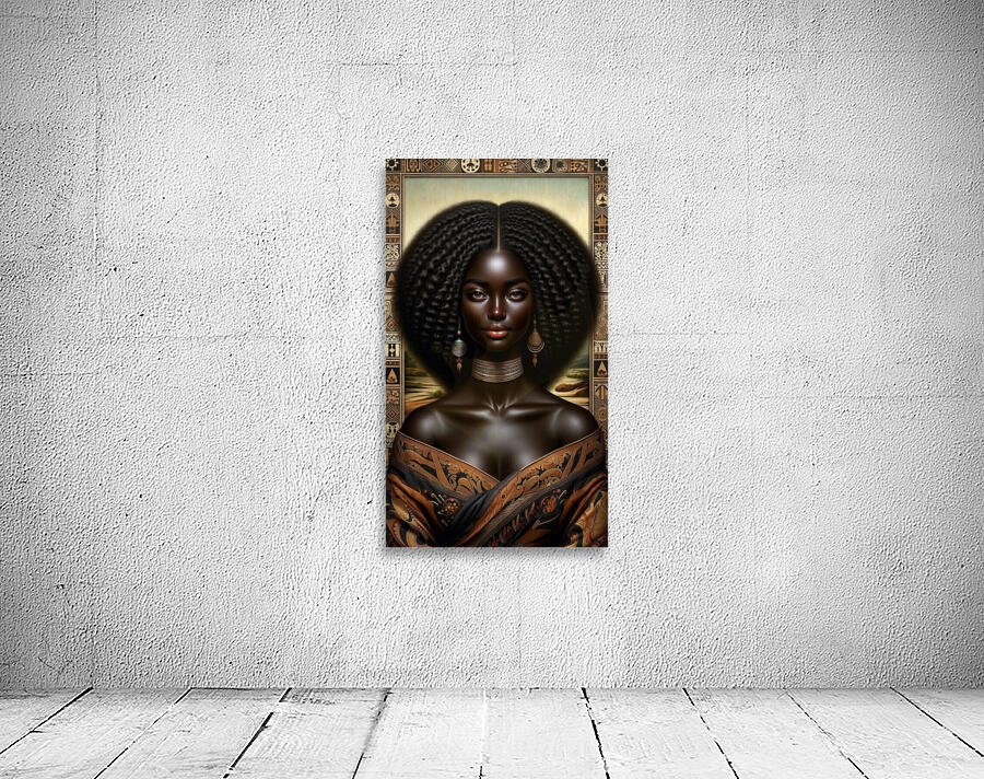 Black Mona Lisa Wall Preview