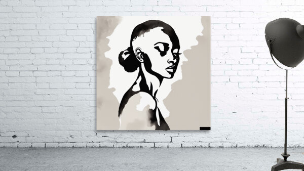 Silhouette of Strength Collection 1 - The Artful Mane 2 Wall Preview