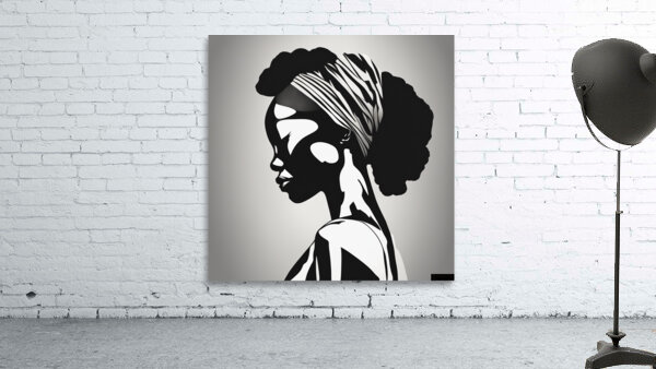 Silhouette of Strength Collection 1 - The Artful Mane 26 Wall Preview