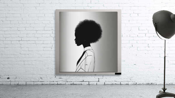 Silhouette of Strength Collection 1 - The Artful Mane 34 Wall Preview