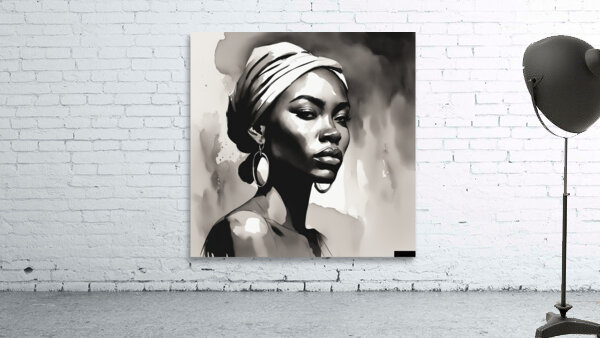 Silhouette of Strength Collection 1 - The Artful Mane 44 Wall Preview